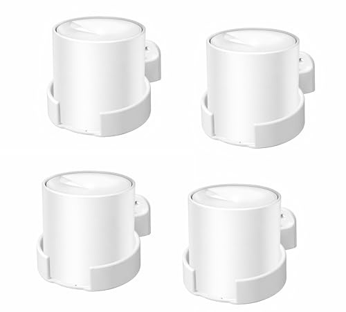 Support mural compatible avec TP-Link Deco AX1500/AX3000/X10/X20/X50/X60/X1500/X4300 Pro/X5000/X5400 Pro/W3600/W4500/W6000/ Étagère murale pour WiFi Dco 4 grands unités