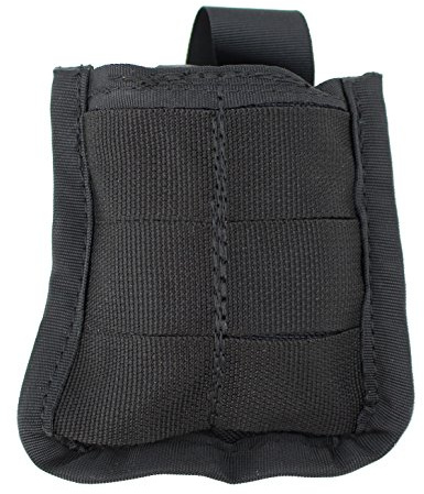 Zentauron Abwurfsack Leichte Ausführung 5L MOLLE-Kompatibel – Faltbare Empty Shell Pouch für Battle Belts, Plattenträger & Schutzwesten – Taktische Magazin-Aufbewahrung, Robuste Cordura Tasche
