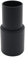 YanBan Staubsauger Zubehör Verbinder Saugnapf Mund Durchmesser 32 mm zu 35 mm, Anti-Aging PP-Kunststoff, Schwarz