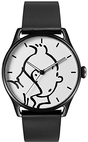 Moulinsart Leather Watch Ice-Watch Tintin in Action Classic L 82439 (2018)
