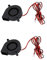 Tenlacum Lot de 2 mini ventilateurs silencieux pour imprimante 3D 24 V 50 mm 5015