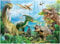 Dinosaur Jigsaw Puzzle for Kids Age 3-5 4-8 Year Old, 35 Piece Jumbo Toddler Floor Puzzle for Kid Boy Girl Learning Educational Toy Gift Box