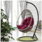 YLXD 90 * 120cm Silla Colgante Huevo Cojín de Algodón, Columpio Cojín Suave De Engrosamiento, Mimbre Hamaca Jardin(Kcolic Sin Silla Colgante)