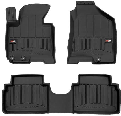 MOTOS Gummimatten Auto Fussmatte passend für Hyundai ix35 I 2009-2015 Verbessern Sie Ihren Reisekomfort mit Antirutschmatte Auto 3D- Allwetter fußmatten Auto, Schutz vor Verschmutzung