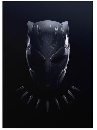 Displate Officiel Marvel Poster Métallique Fixation Magnétique Licence Officielle Image Affiche de Haute Qualité Wakanda Forever - Wakanda Forever