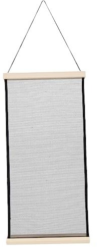 Cabilock Schmuckständer Ohrringhalter Hängende Aufbewahrungstasche Für Schmuck Aufbewahrungstasche Für Wandringe Schmuck-organizer Mesh-anzeigetafeln Holz Schmücken An Der Wand Montiert