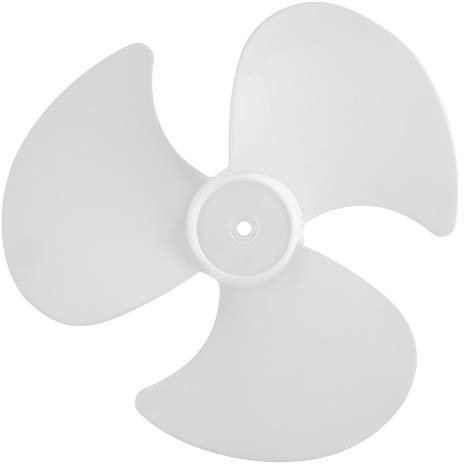 Electric Fan Blades 2Pcs, Three Leaves Fan Blade Replacement Set, Easy Install &, High Performance, For Electric Fan