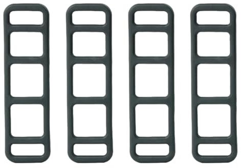 Generisch 4 Stück Fahrrad Silikonband Fahrradlicht Gummiband Taschenlampe Befestigungsband Halterung Fahrrad Stretch Gummiringe Mehrere Größen Für Flasche Handy Lautsprecher