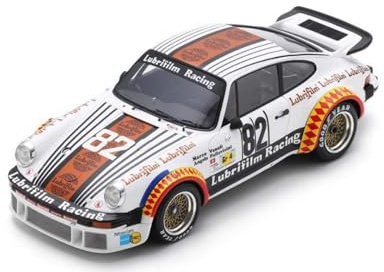 Modell in Scala Spark Model kompatibel mit Porsche 934 N.82 4. 24 HLM 1979 Muller-PALLAVICINI-Vanoli 1:18 Modell Maßstab 18S865 241217