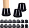 Sahunfri 16 Pcs Protector Patas Sillas, Tacos Sillas Patas Redondas, Tapones para Patas De Sillas, Protector Patas Muebles (Redondo, Mini) (Redondo, Mini)