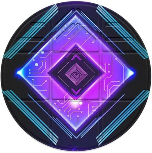 Faltbare VR Matte für Meta Quest 3S, Hochwertiges Runde Bodenmatte Virtual Reality Zubehör, für Meta Quest 3/Oculus Quest 2/Pro/PSVR2/Apple Vision Pro, for Metas