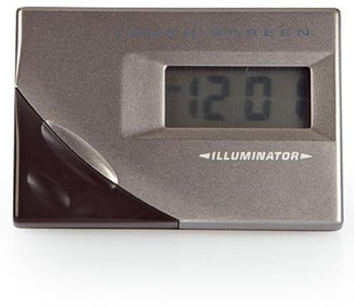 Genérico Reloj Despertador Digital Touch Screen. Modelo: PQ-18-B-8. Pantalla táctil, sin Botones. Alarma con repetición. Sonido Beep Ascendente. De Viaje: Plegable