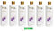 Wexor Elisir Armonia Viola Lot de 6 déodorants pour linge avec micro-capsules – avec fleurs de rose indienne, violette et gingembre 200 ml + porte-clés Beni Culinari gratuit