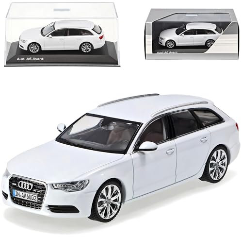 A*u*d*i.A6 A 6 C7 C 7 Avant Ab 2011 Gletscher Weiss 1/43 Schuco Modell Auto Modellauto