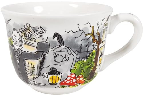 Blond Amsterdam Suppenschale mit Henkel Danse Macabre x Efteling – Magische Suppentasse mit Henkel für Fans der dunklen Märchenwelt