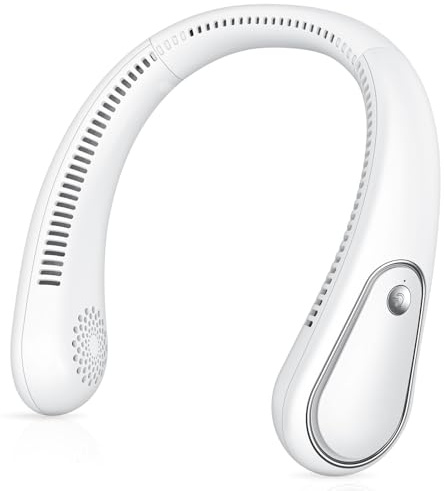 DoXtreme Ventilatore da Collo Senza Pale Ricaricabile USB 4000 mAh