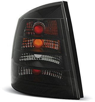 Tuning-Tec LTOP49 SMOKE Rauchglas Heckleuchten für Auto, Schwarz, Halogen, Kunststoff, 2015 - up