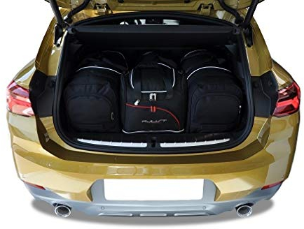 KJUST Dedizierte Kofferraumtaschen 4 stk kompatibel mit BMW X2 F39 2017+ CarBags