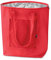 PromotionGift - Wiederverwendbare Faltbare Kühltasche, Einkaufen, Strandtasche leicht und langlebig, mit Innenfutter aus Aluminium für perfekte Kühlfunktion - 25L (rot)