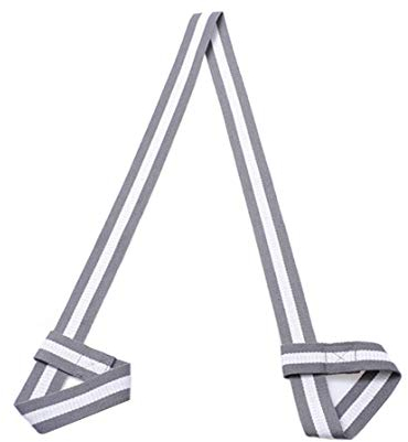 Durable Yoga Mat Harness Strap Sling, Yoga Mat Carrying Strap - Grey/White
