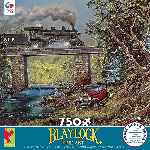 Ceaco Blaylock Puzzle, Rails on Dogwood Creek, 750 Teile