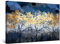 Startonight Impression sur Toile - Forêt Dorée - Tableau Decoration Murale Salon Moderne - Image sur Toile - Grande 80 x 120 cm Idée Cadeau Élégante et Originale Effet Lumineux Nocturne