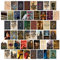 CON*QUEST Conquest Journals Harry Potter Hogwarts Wandcollage, Set mit 50 offiziellen Zaubererwelt-Drucken, 10,2 x 15,2 cm, gedruckt auf hochwertigem Karton, mattes Finish
