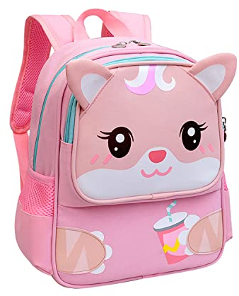 Amythe Kinderrucksack Mädchen, Kindergarten Rucksack für Mädchen Leichter Wasserdichter Hochwertiger Süßer Kindergartenrucksack für Schule oder Spiel