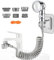 Doccetta per lavandino, Doccetta per bidet, tubo estensibile 4 metri - Doccino per lavandino per cucina, doccia, wc, capelli, animali, bambini INEEDIT