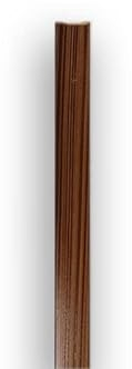 2X 1m Kabelkanal Holz Optik Birne - selbstklebend/ohne Bohren - 16x16mm Kabelkanal HERRY24