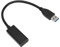 Adaptador USB 3.0 A HDMI, 1080p 60HZ 1920x1080, Convertidor de Adaptador de Pantalla USB Tipo A A HDMI para Monitores, Proyectores, Solo Windows