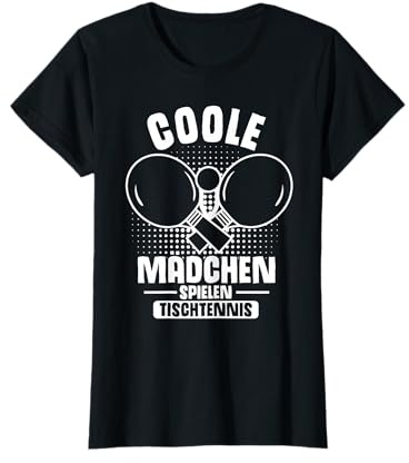 Tischtennis Outfit Tischtennisspielerin Pingpong Sport T-Shirt