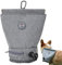 Idezek Porte-Sac à Caca pour Chiens | Distributeur Anti-odeurs à grancapacité - Sac à merà Ouverture croisée Souple pour Sac à déchets, Distributeur Sac Poubelle réutilisable