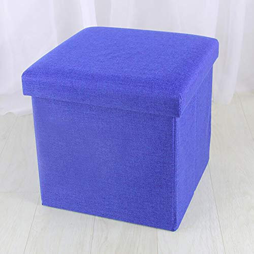 GArcan Fußhocker Und Ottomanen Mit Stauraum,Klappbarer Ottoman-Würfelsitz,Aufbewahrung Ottoman-Würfel Kleine Unterstützung 350 Pfund Für Platzersparnis-J 76x38x38cm(30x15x15inch)