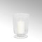 Lambert Cadiz Windlicht klein, Glas mit Blasen,H24,5 D19cm