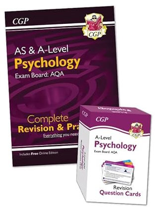 A-Level Psychology AQA Revision Bundle (Complete Revision & Practice + Revision Question Cards)