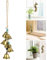 1 Brocheta para Campanas de Viento Bruja, Campanas Colgantes de Protección de Puerta, Decoración Colgante de Campanas de Bruja, para Pomo de Puerta de Jardín, Porche, Casa, Patio(Colores Mezclados)