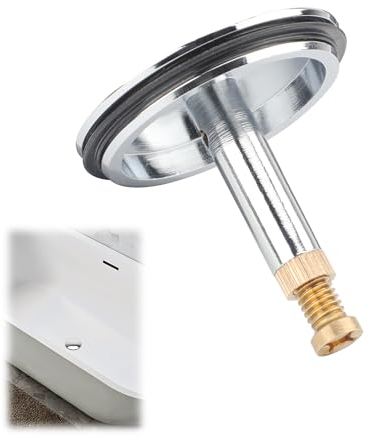 Badewannenstöpsel mit Verstellbaren Schrauben Stöpsel für Spülbecken Badewannenstöpsel Universal 44mm Edelstahl Badewannen Stöpsel Waschbeckenstöpsel für Badewannen Waschbecken