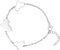 d'origine Irak Landkarten Armband Silber Unisex Damen Herren, Irakischer Schmuck, Irakisches Armband, Irak Flaggen Schmuck