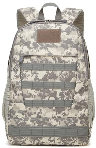 ZHIERNA 26L Rucksack Taktischer Trekkingrucksacke Rucksäck Wanderrucksäcke Schultasche Daypack Schulrucksack Studenttasche Unitasche Sporttasche Laptoptasche für Outdoor Sport Camping Wandern Reisen