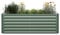 blumfeldt Jardinera Exterior High Grow Straight, 1000L en Acero Galvalume Resistente a Heladas & Óxido, Altura Ergonómica 60cm para Flores, Hierbas & Verduras, Montaje Fácil