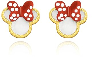 GILIEYER Maus Ohrringe, Kleine Süße Gold Ohrringe mit Zirkonia Knorpel Schmuck 925 Sterling Silber Maus Ohrstecker für Frauen (Stil1)