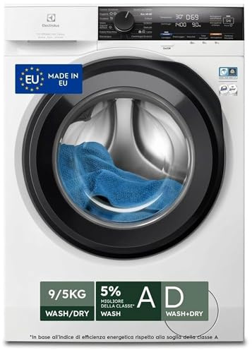 Electrolux EW7W495G Lavasciuga Carica Frontale 9/5 kg Serie 700 | 9/5 kg di carico, carica frontale, serie 700