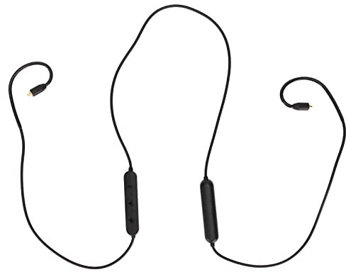 -Kopfhörerkabel, Kabelloser MMCX-Adapter für Se215, Se535, Se846, Bassverstärkung, Musikspielmodus, Schwarz