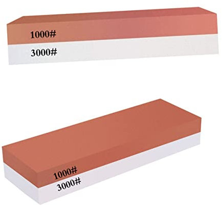 UKCOCO 1 Stk Doppelseitiger Schleifstein Küchenspitzer Beil Küchenschere Kettensägenschärfer Gadgets Wetzsteinschärfer Verbindung Klinge Werkzeugschärfer Multi Bandschleifer Bausatz