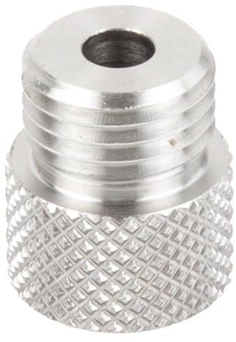 Stainless Steel Drill Sleeve Bushing 3-10mm for M14 Thread for Woodworking Drill Guide and Dowel Jig Accessories, Precision Wood Drilling Locator Tool for Accurate (5mm)