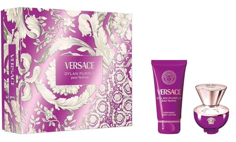 Versace Dylan Purple Eau de Parfum Geschenkset 2025, 30 ml Eau de Parfum und 50 ml Bodylotion