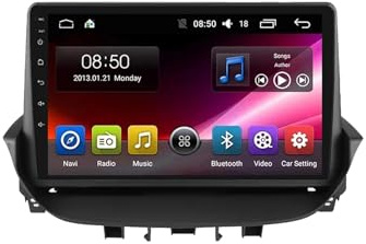 Car Radio para Renault Laguna 2 2001-2007 9 Pulgadas Android 15 Autoradio con Wireless Carplay Android Auto para, 4 Core 2G+64G