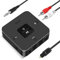 Golvery Bluetooth 5.0 Transmitter Receiver for TV, 2 in 1 Bluetooth Aux Adapter for PC/DVD/MP3/Car/Home Stereo/Speaker/Gym, Optical/RCA/AUX Connection, 25 Hours Playtime, Pair 2 Devices Simultaneously
