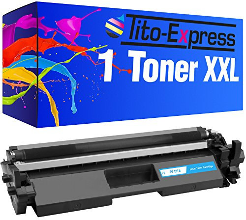 Tito-Express 1 Toner XXL für HP CF217A 17A | Geeignet für M102A M102W M130A M130FN M130FNWP M130FW M130NW M132A M132FN M132FP M132FW M132NW M132SFNW M132SNW | 1.600 Seiten